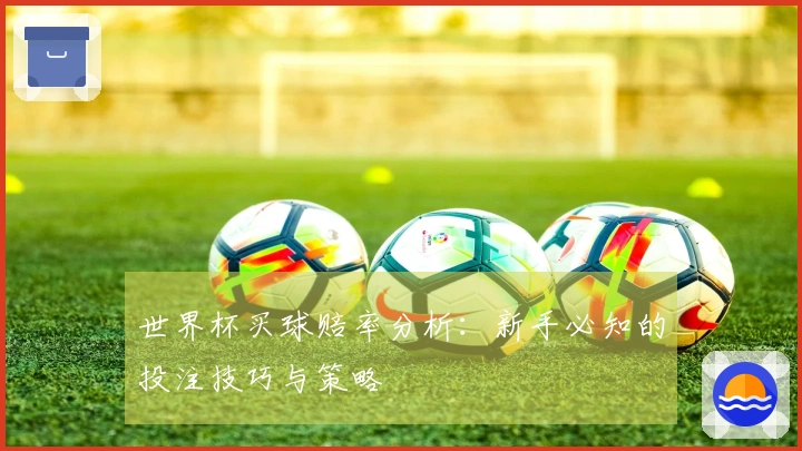 世界杯买球赔率分析：新手必知的投注技巧与策略