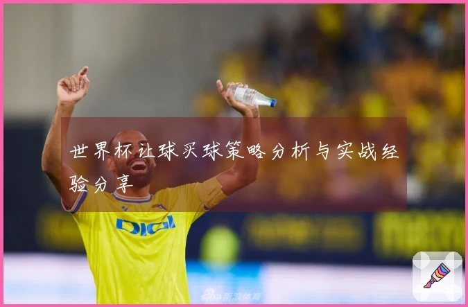 世界杯让球买球策略分析与实战经验分享